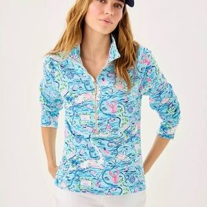 NWT Lilly Pulitzer Lilly Loves Cape Cod Skipper Popover Size Small